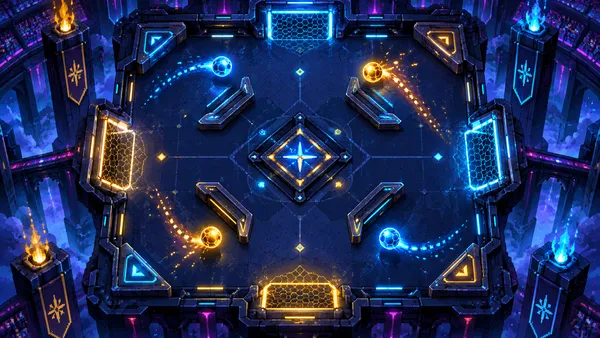 Ilustración de Arena de Rebotes