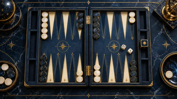 Ilustración de Backgammon