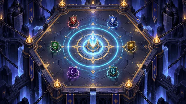 Ilustración de Duelo de Escudos