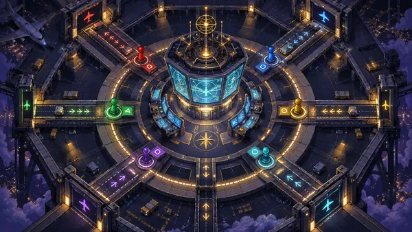 Ilustración de Torre de Control